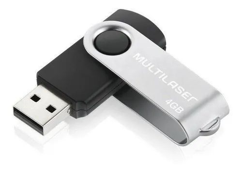 Pendrive Multilaser Twist Pd586 4gb 2.0 Preto - Foto 2