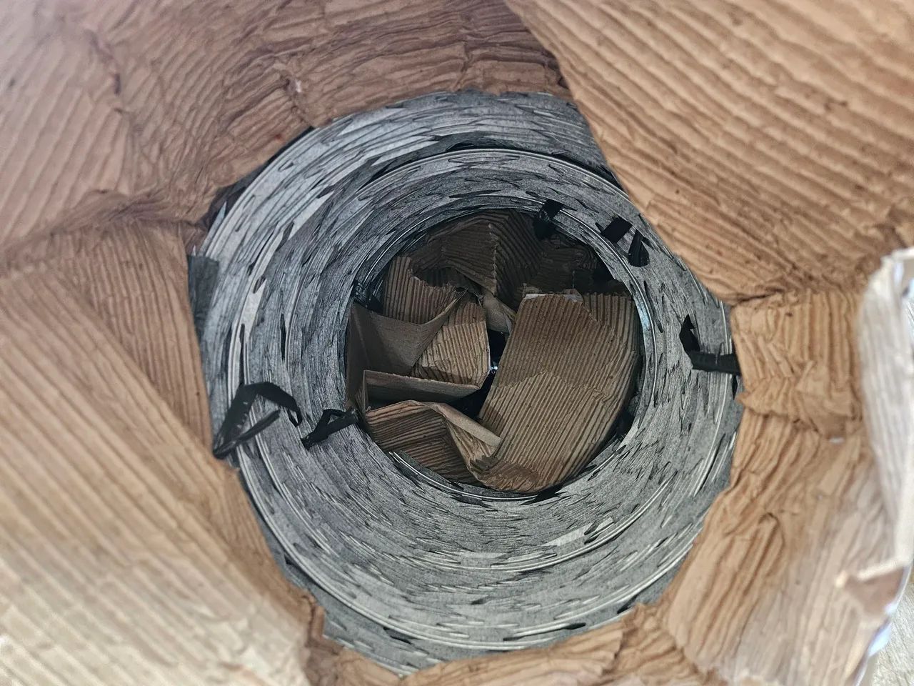 Cerca Concertina Ouriço Simples 30cm 30 Metros