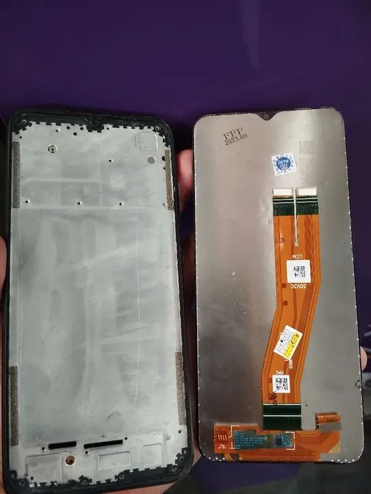 Celular Redmi - Tela Quebrada 9c caiu não faz tempo parado antes ele tremia  - Foto 2