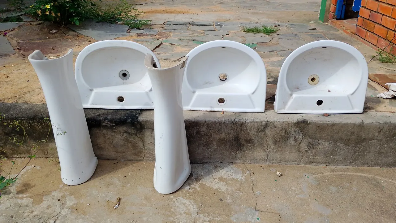 3 Cubas para banheiro