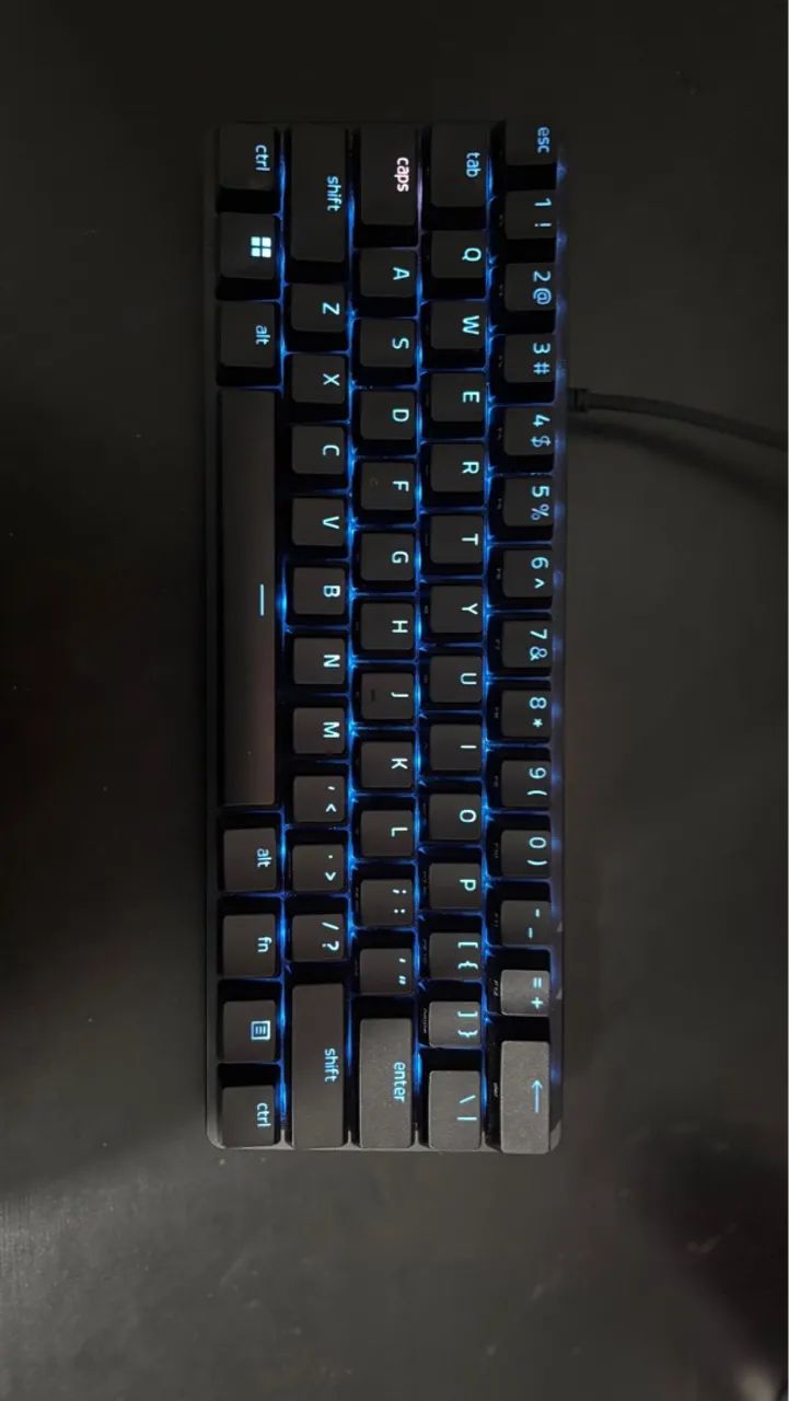 Gaming keyboard and mouse, G Pro Superlight and Razer Huntsman Mini