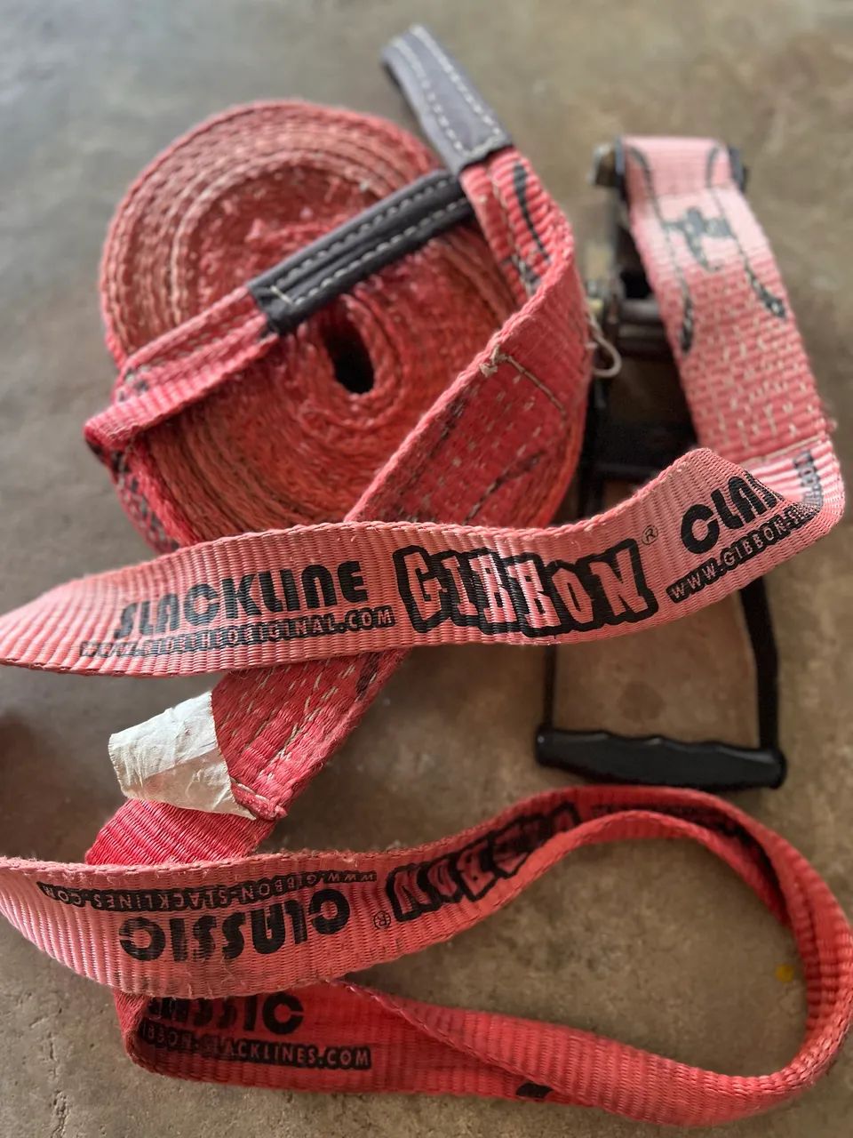 Slack line semi novo 