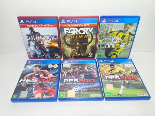 Jogos Ps4 PlayStation 4 Seminovos Mídia Física Originais Valores na Descrição