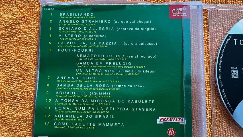 CD Toquinho Italiano - Foto 3