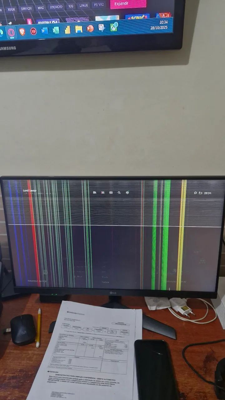 Monitor Gamer LG Ultragear 24 polegadas IPS Full HD 144hz 1ms - Foto 3