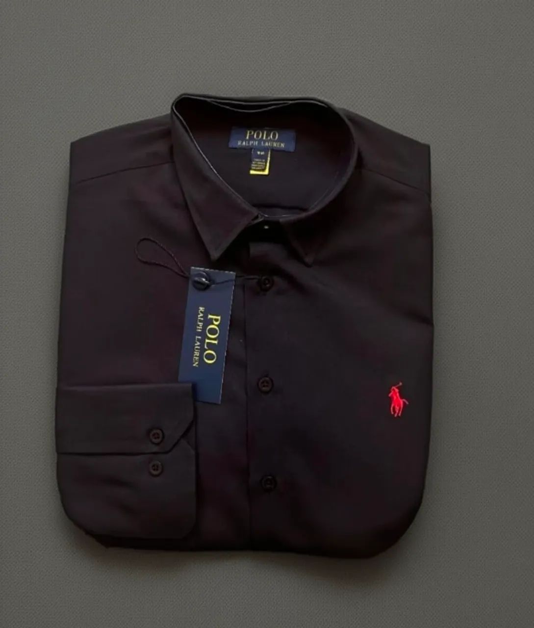 Camisa Polo Ralph Manga Comprida  GG / XL 