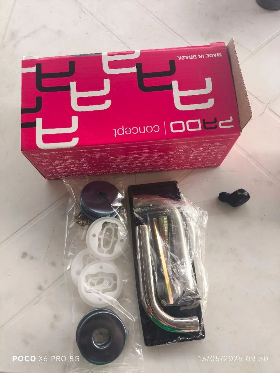 Kit de Ferragens para Porta banheiro  - Foto 3