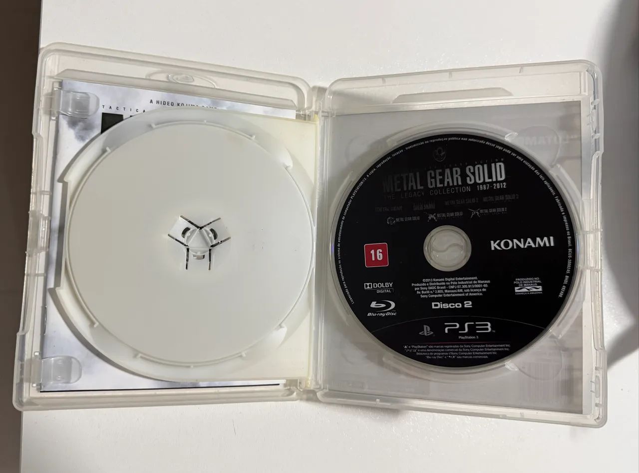 Jogo Metal Gear Solid The Legacy Collection CIB Para PS 3 - Foto 4