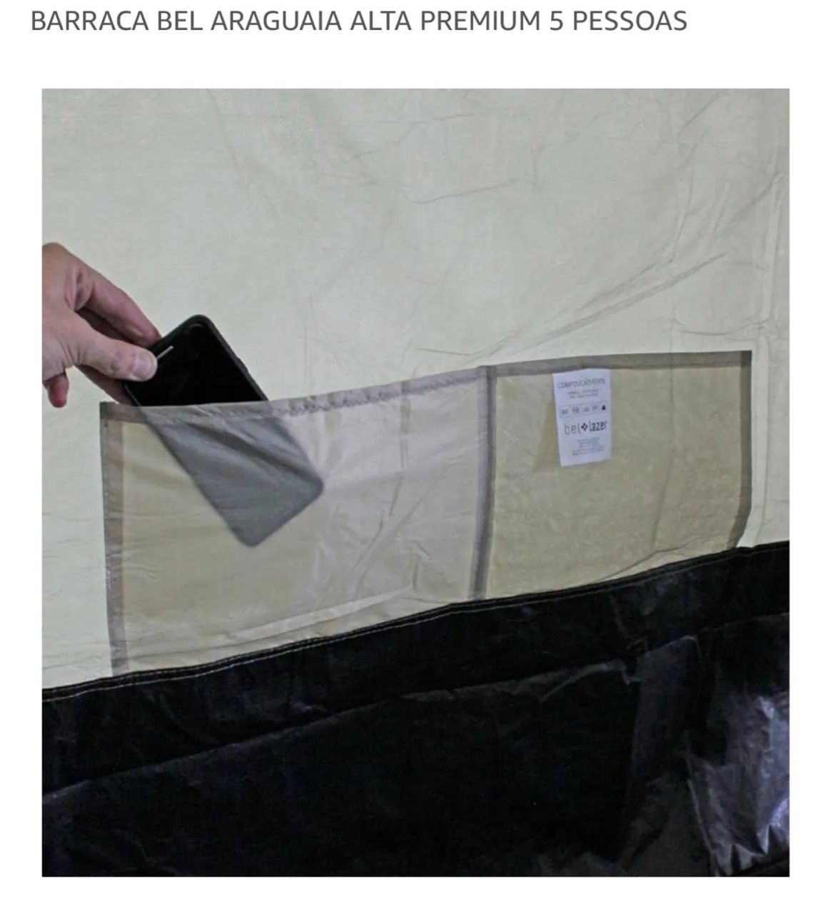 BARRACA 5 Pessoas + 3 colchonetes casal - Foto 2