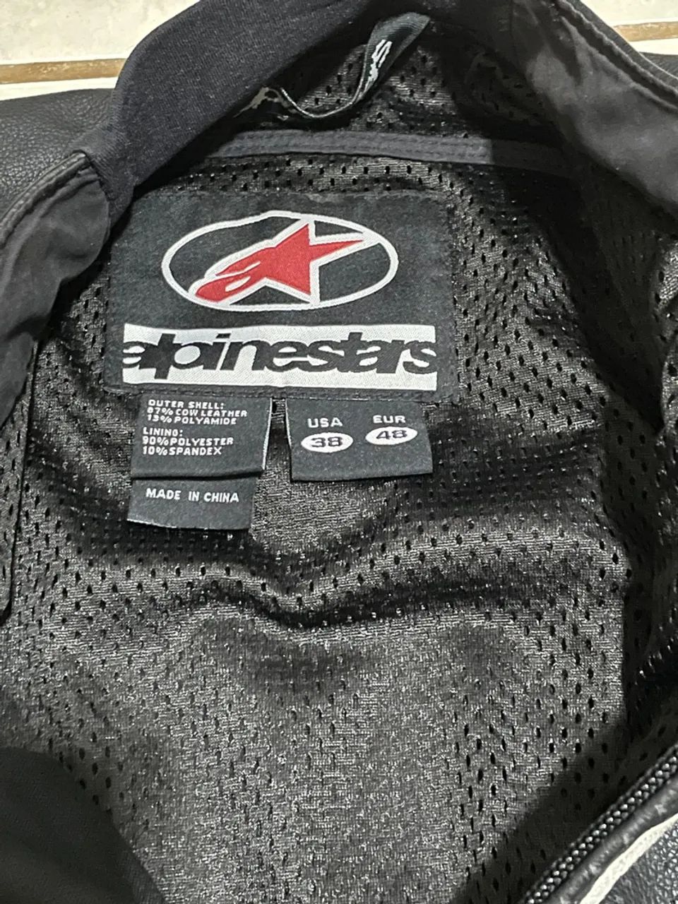 Jaqueta de couro Alpinestars  - Foto 2