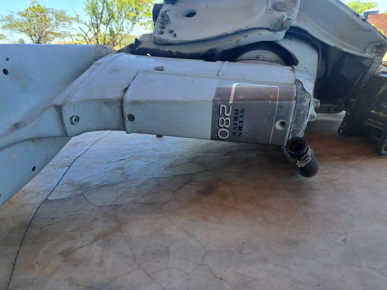 Motor já marinizado vendo ou troco - Foto 3