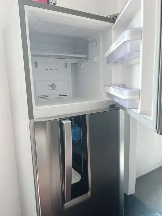 Geladeira Duplex Prata