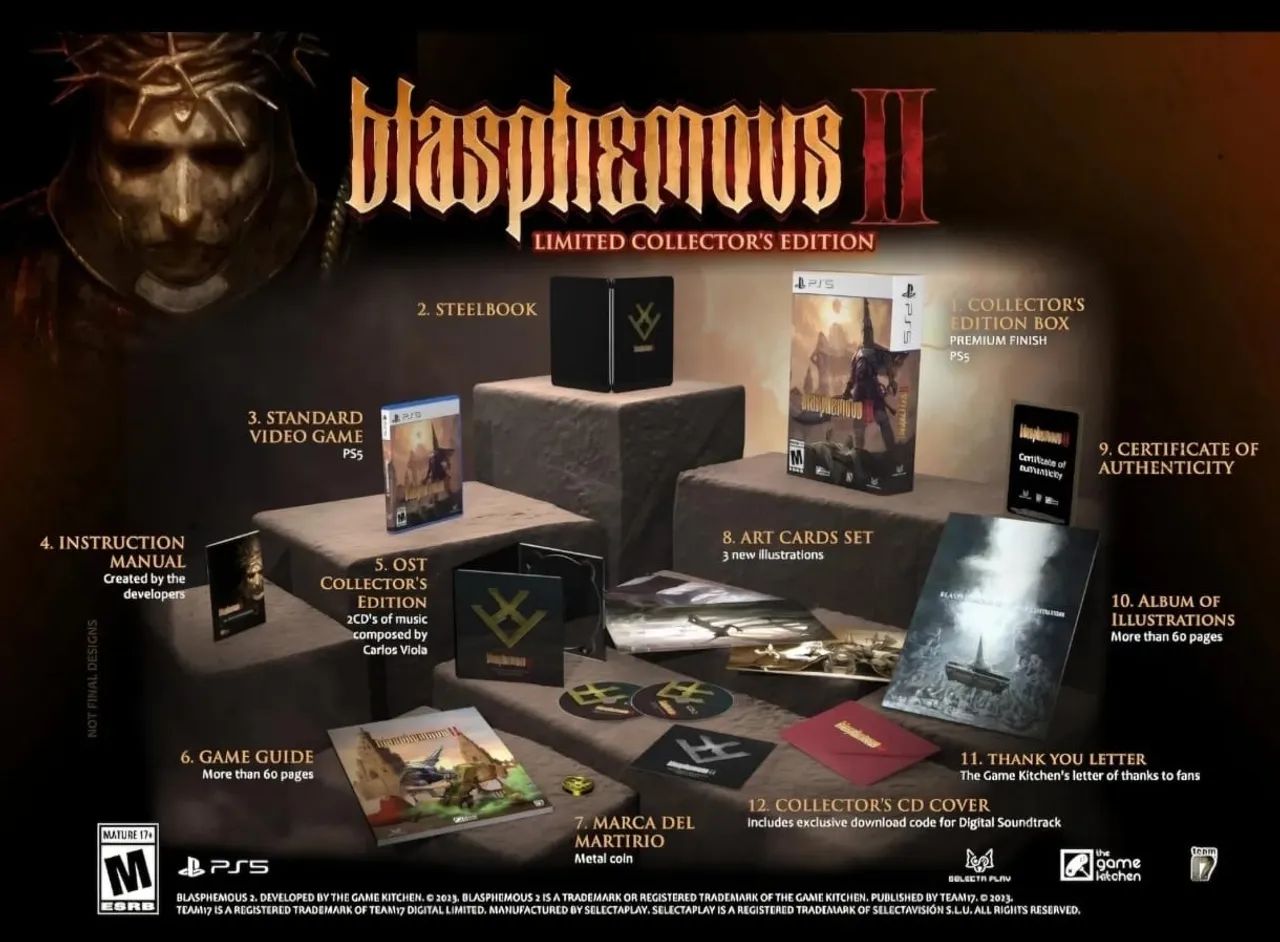 ENCOMENDAS: Blasphemous 2 - Collector's Edition - PS5 - Foto 2