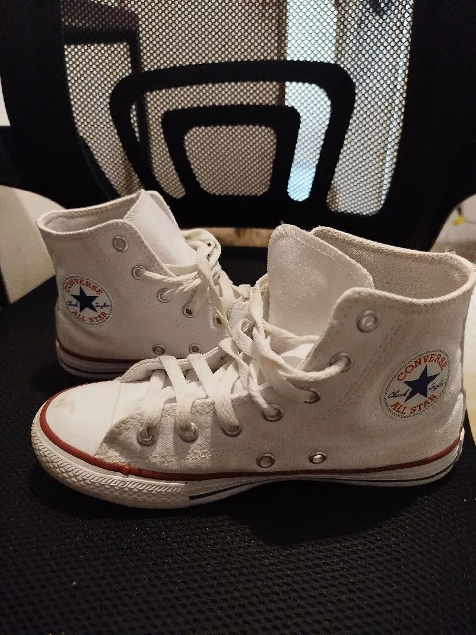 Converse All Star Branco infantil - Tam 32