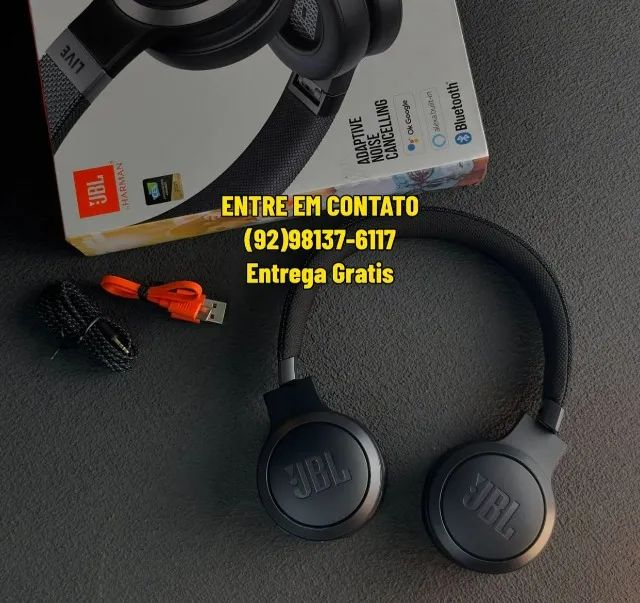Fone de ouvido JBL - Headseth Bluetooth Fone 