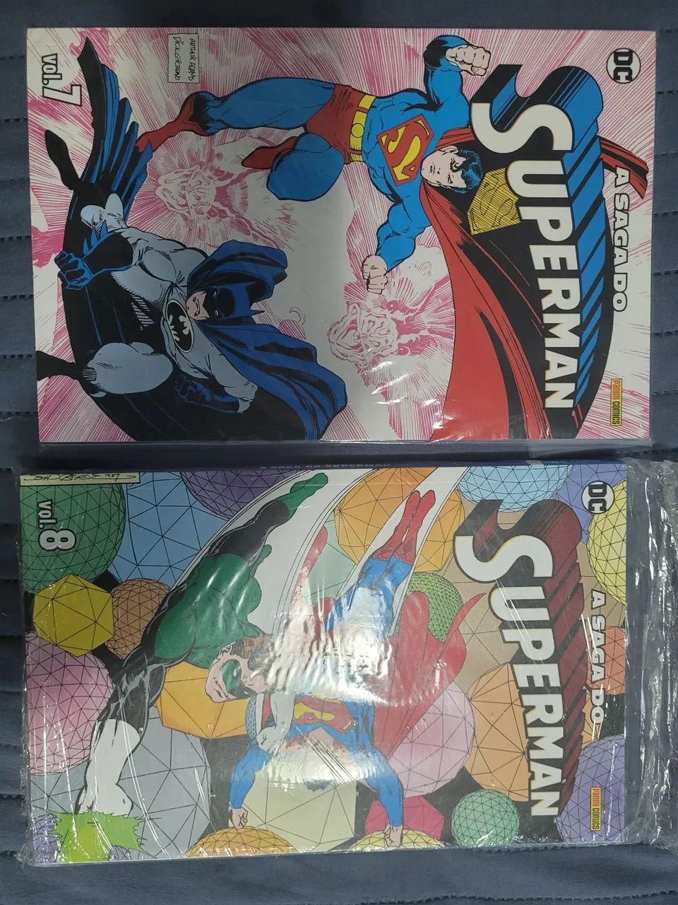A saga do Superman vol 4,7 e 8