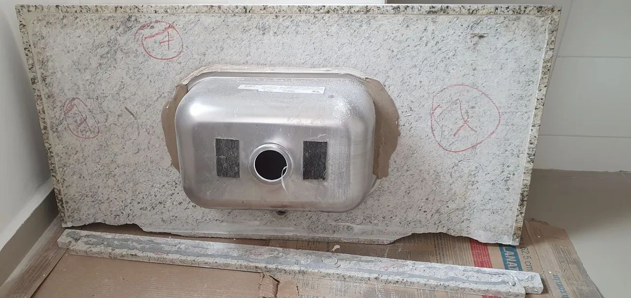 Pia Granito 1,20 x 55cm Semi Nova - Foto 5