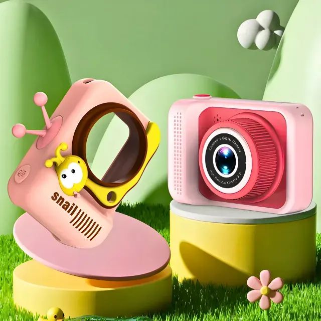 Câmera Digital Infantil Com Capa Anti-Queda - Foto 5