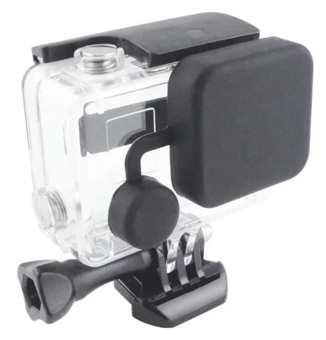 Gopro Tampa Protetora Lente Go Pro Hero3+ Hero4
