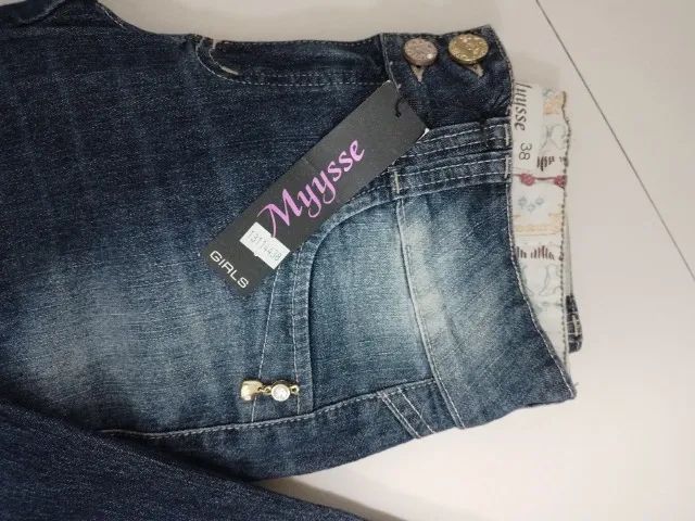 Calça Jeans Feminina Skinny Nova - Foto 3