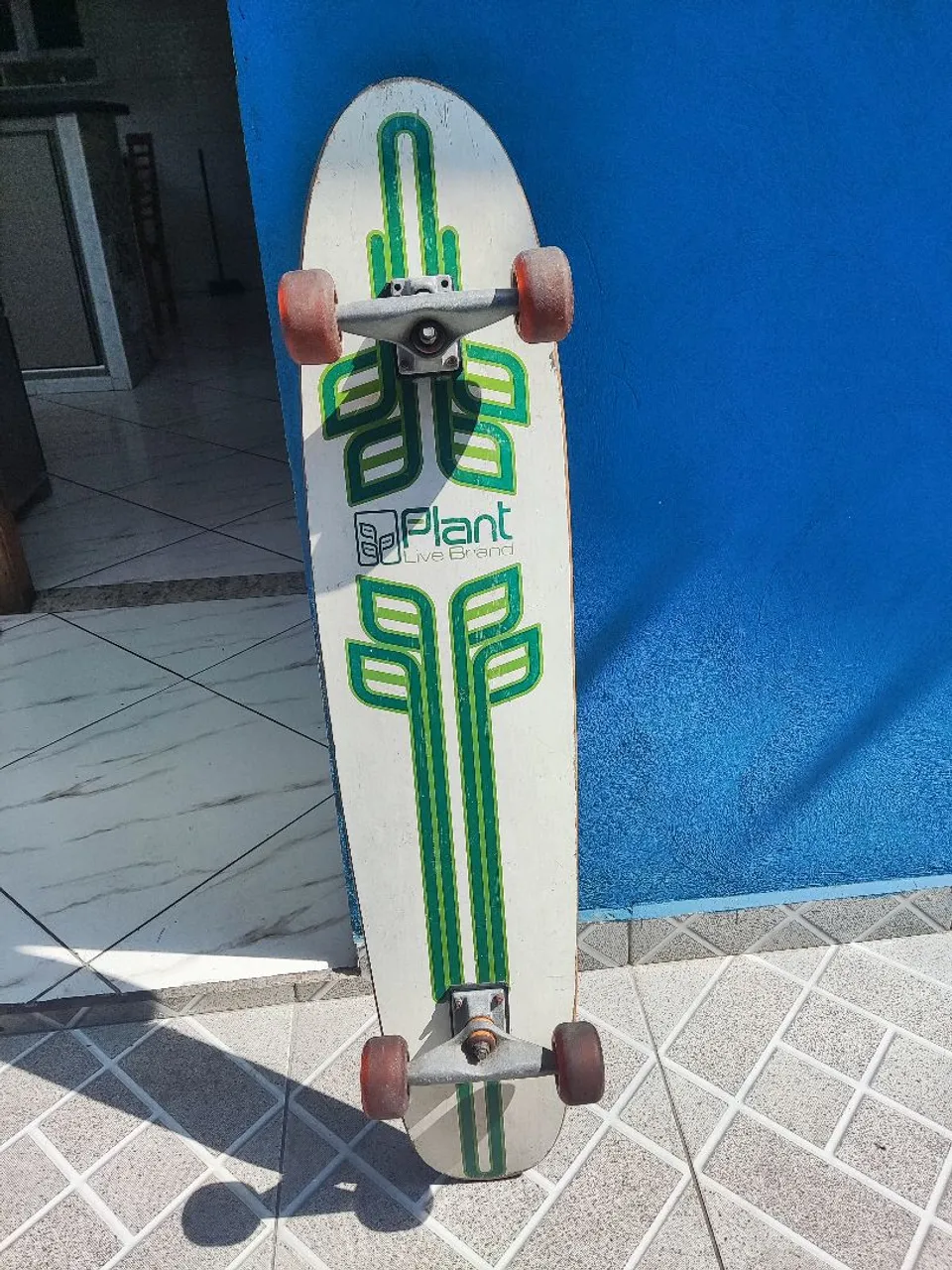 Skate Longboard Plant Live Brand