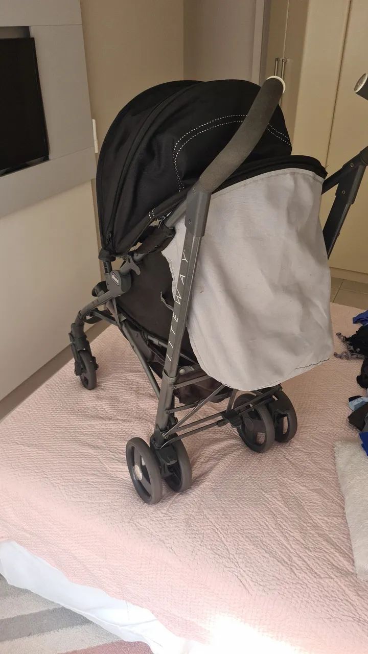 Carrinho de Bebê Chicco Lite Way - Foto 5