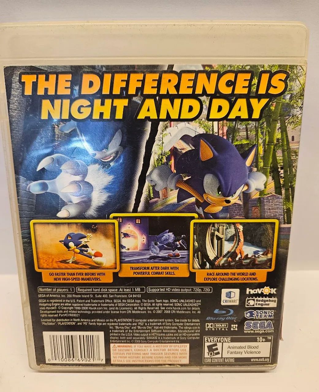 Sonic Unleashed PS3 - Foto 3