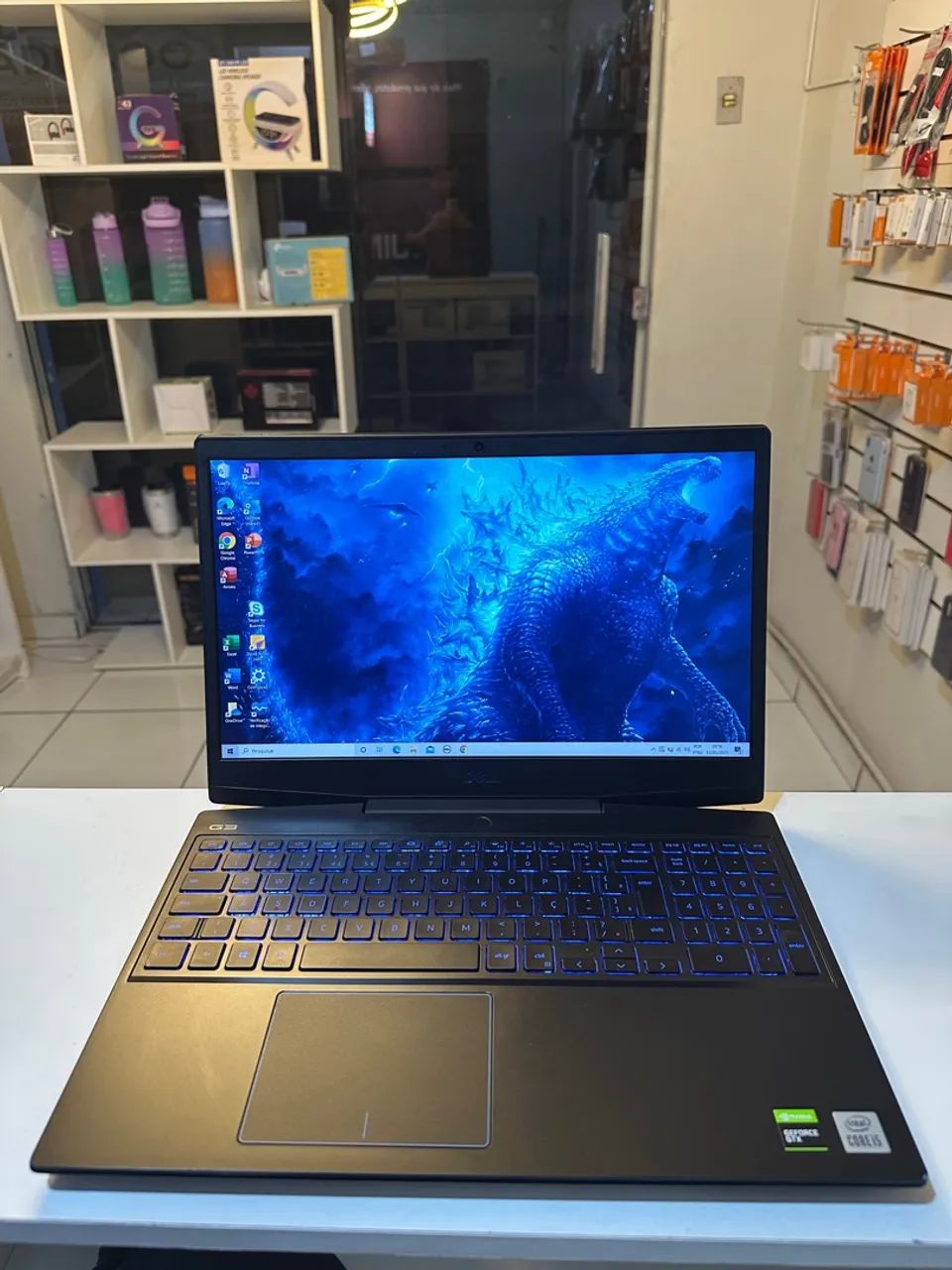 (PROMOÇÃO ) NOTEBOOK DELL GAMER I5-10300H/8GB/GTX1650TI/SSD512NVME