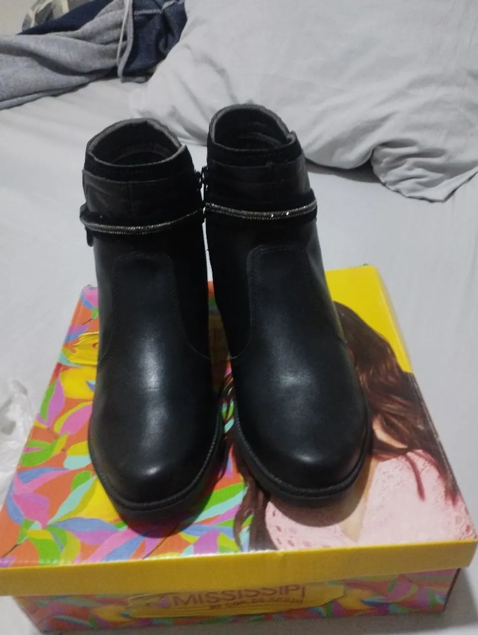 Bota Mississipi Preta - Conforto e Estilo!