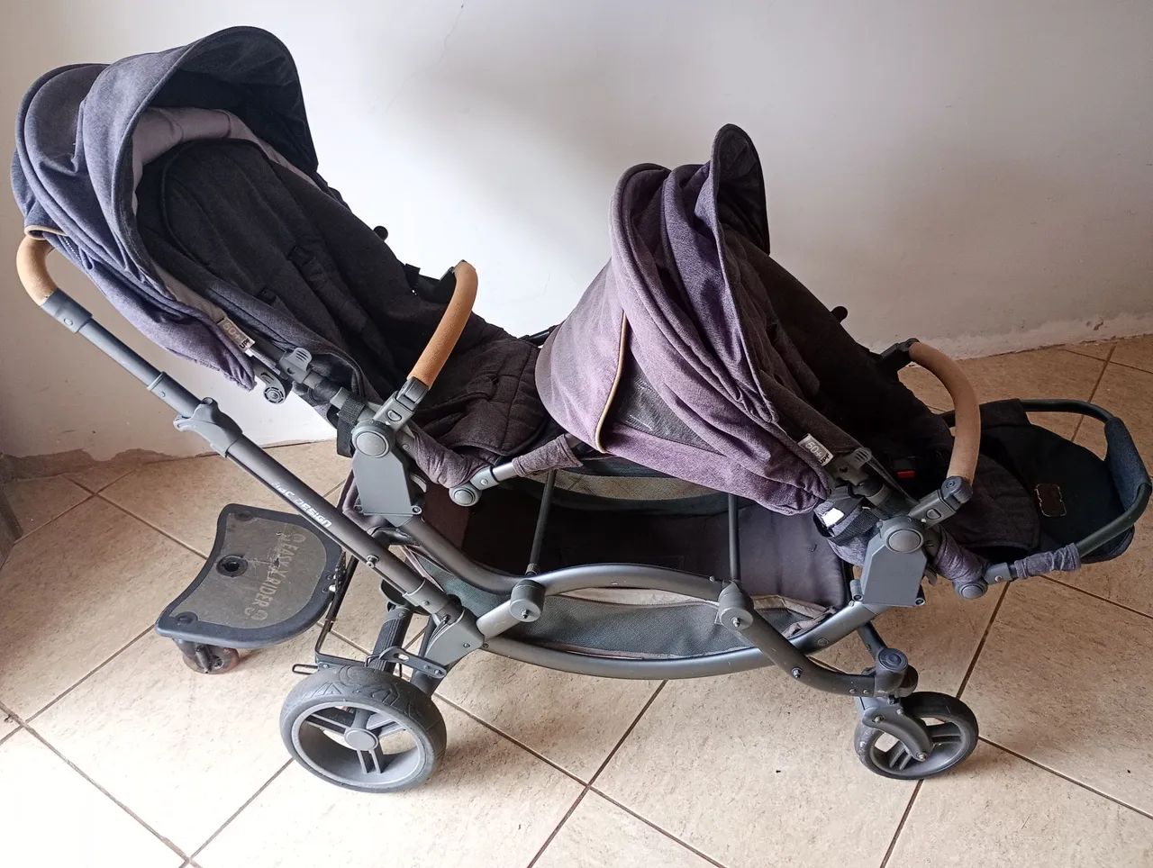 Carrinho de Bebê Duplo - Foto 3