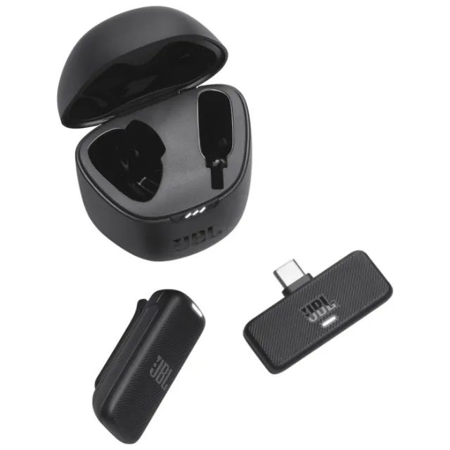 Microfone de Lapela sem fio JBL Quantum Stream Wireless USB-C - Foto 6