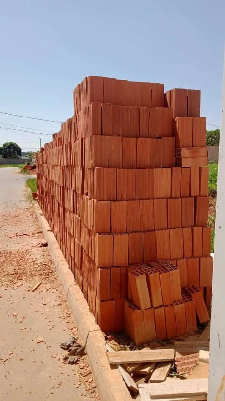 TIJOLO 9X14X29 DIRETO DA FÁBRICA ( SOMENTE CARGA  A PARTIR DE 6 MIL TIJOLOS) 