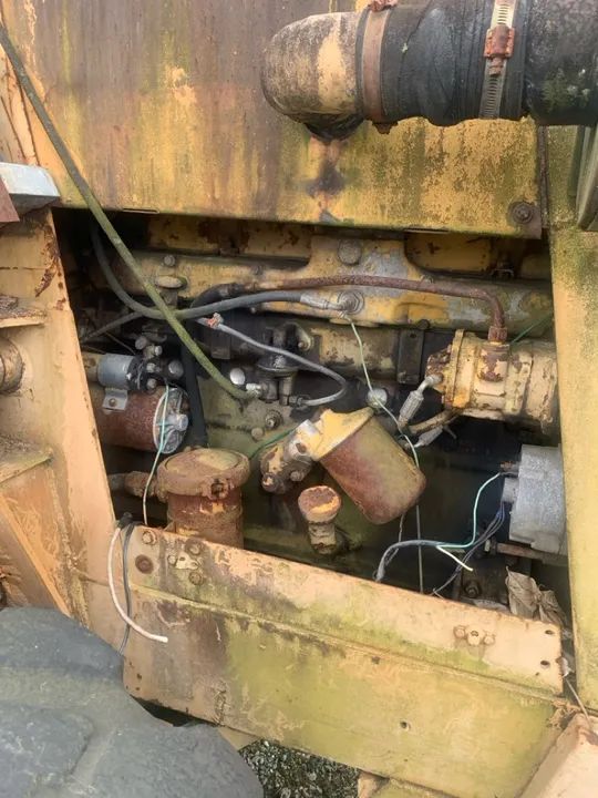 Pá Carregadeira Case W7E - 1987 - Foto 6