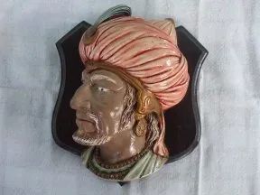 Cabeça em gesso para decoração - Foto 2