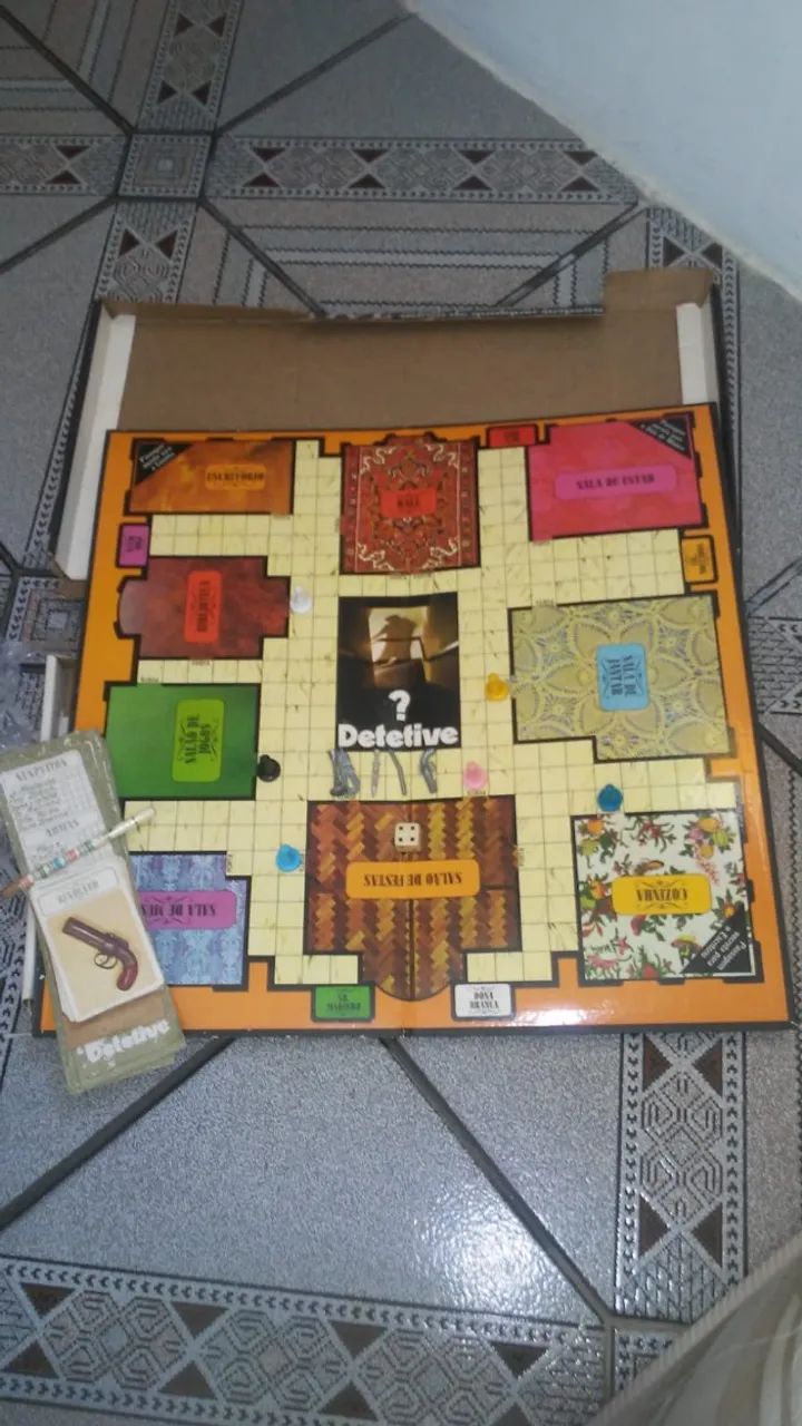 Jogo de tabuleiro Detetive anos 90 - Foto 2
