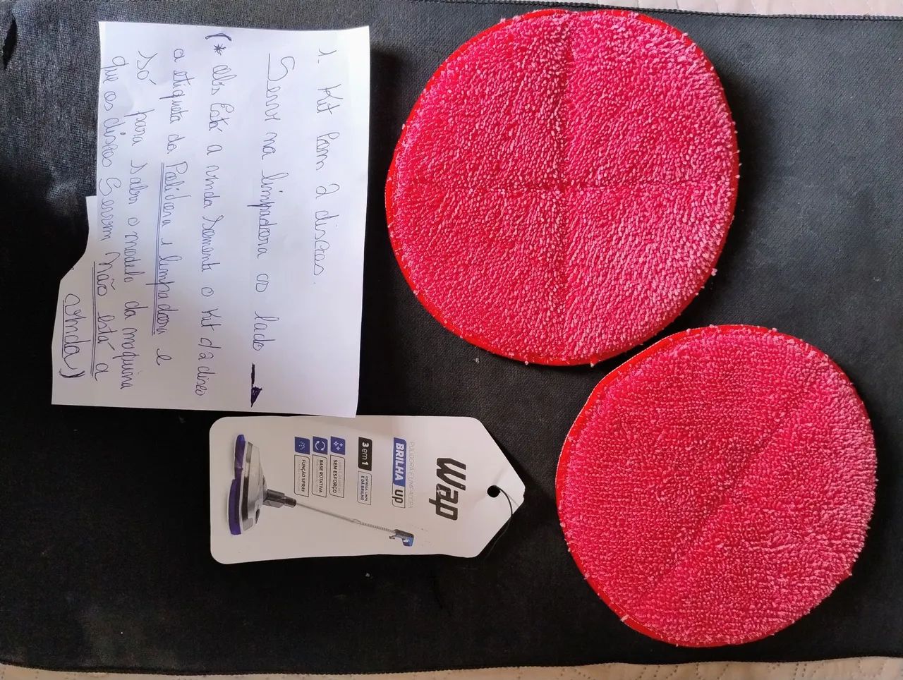 Kit Disco limpeza Pad  WAP BRLHA up - Foto 4