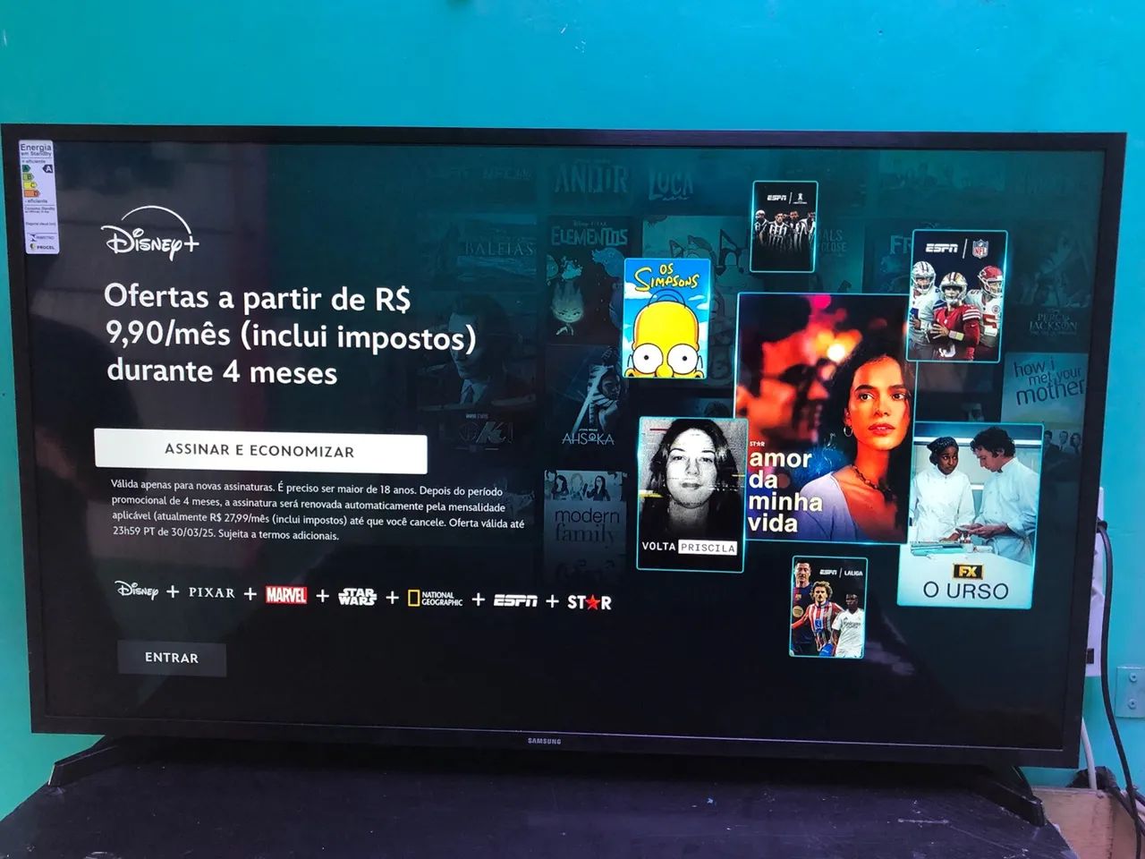 TV SMART SAMSUNG 32 POLEGADAS SEMI NOVA  - Foto 5