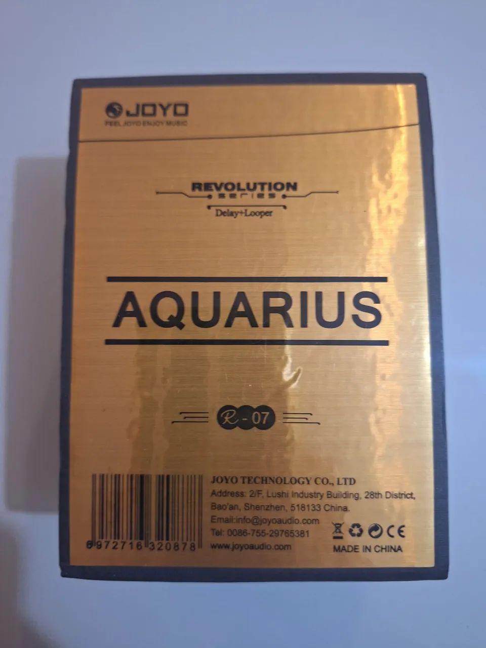 Pedal Joyo Aquarius Delay e Looper - Foto 6