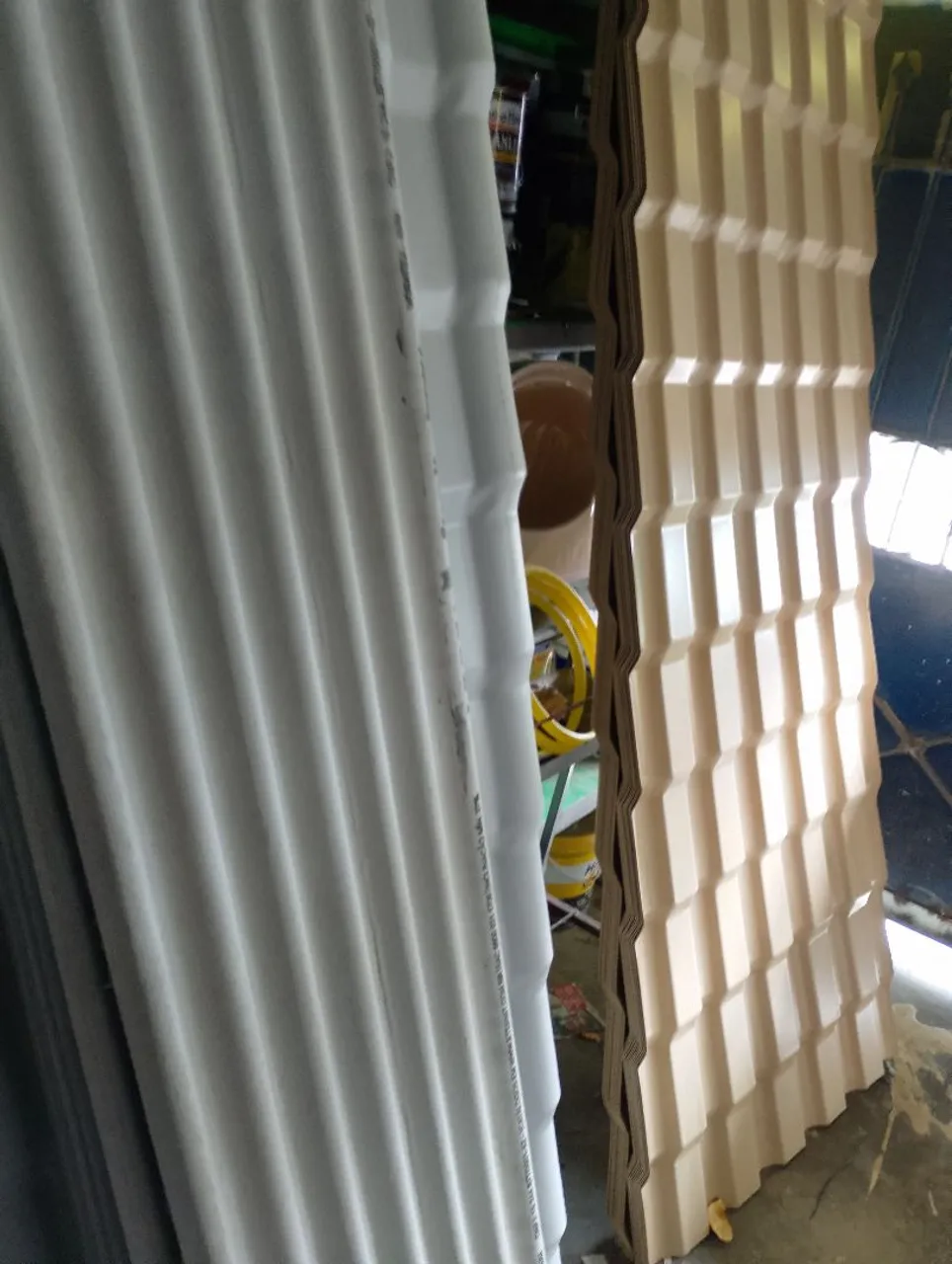 Telhas de Fibrocimento e Telhas Cerâmicas
