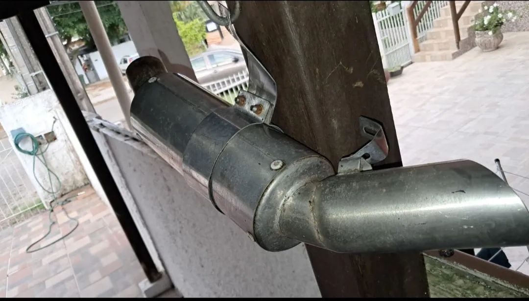 Escapamento de alta cilindrada 