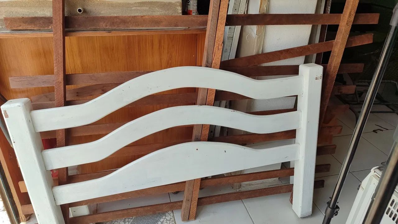 Cama de casal madeira 