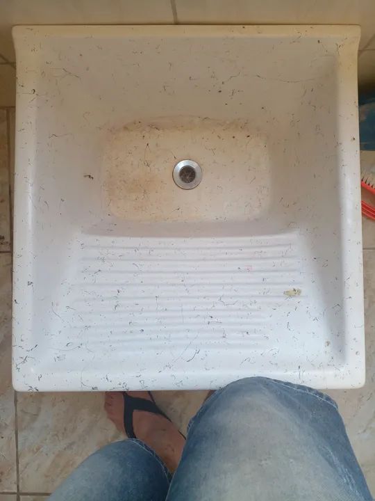 Tanque Gran Pre Mold 55x57 TDF 34L Branco - Foto 5