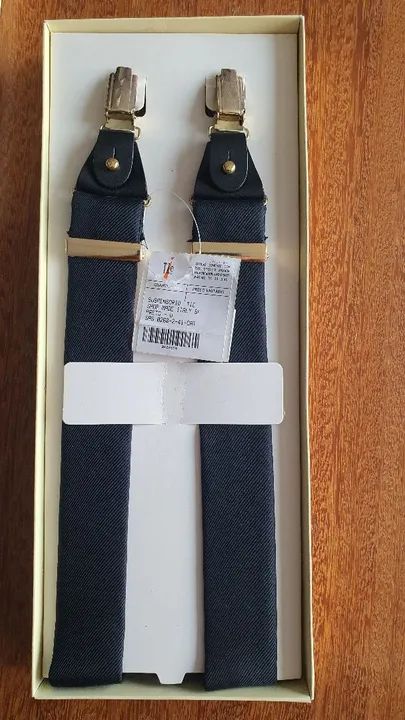 Suspensórios Masculinos Pretos - Foto 2