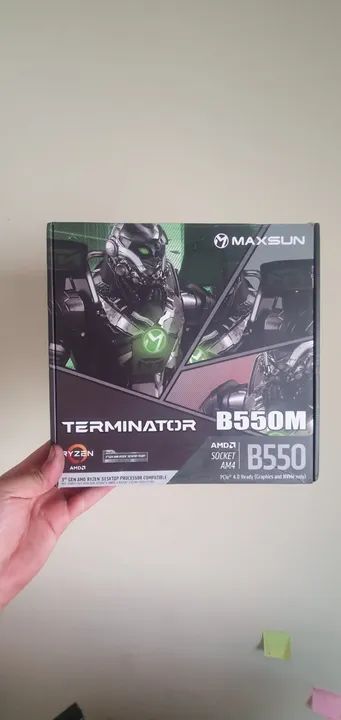 Kit Amd Ryzen 5 4500 + Maxsun Terminador B550m + 16gb - Foto 2