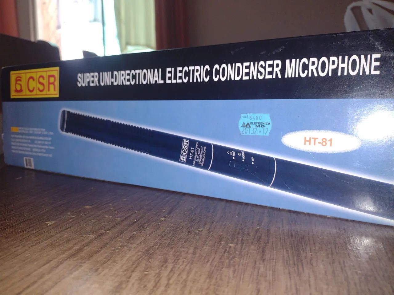 Microfone condensador CSR HT-81 uni-direcional  - Foto 3