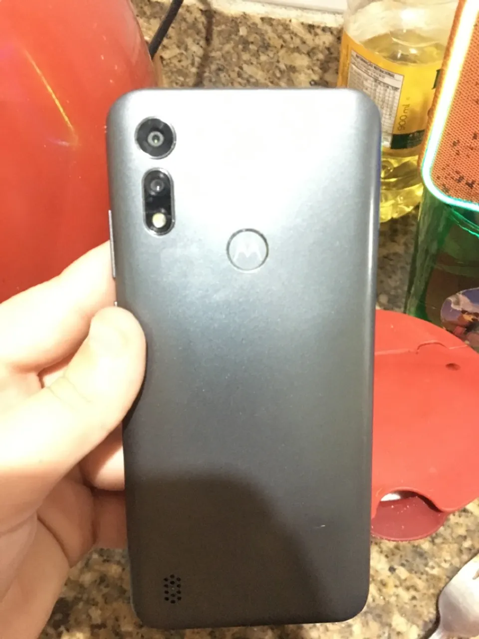 Com bateria enchada