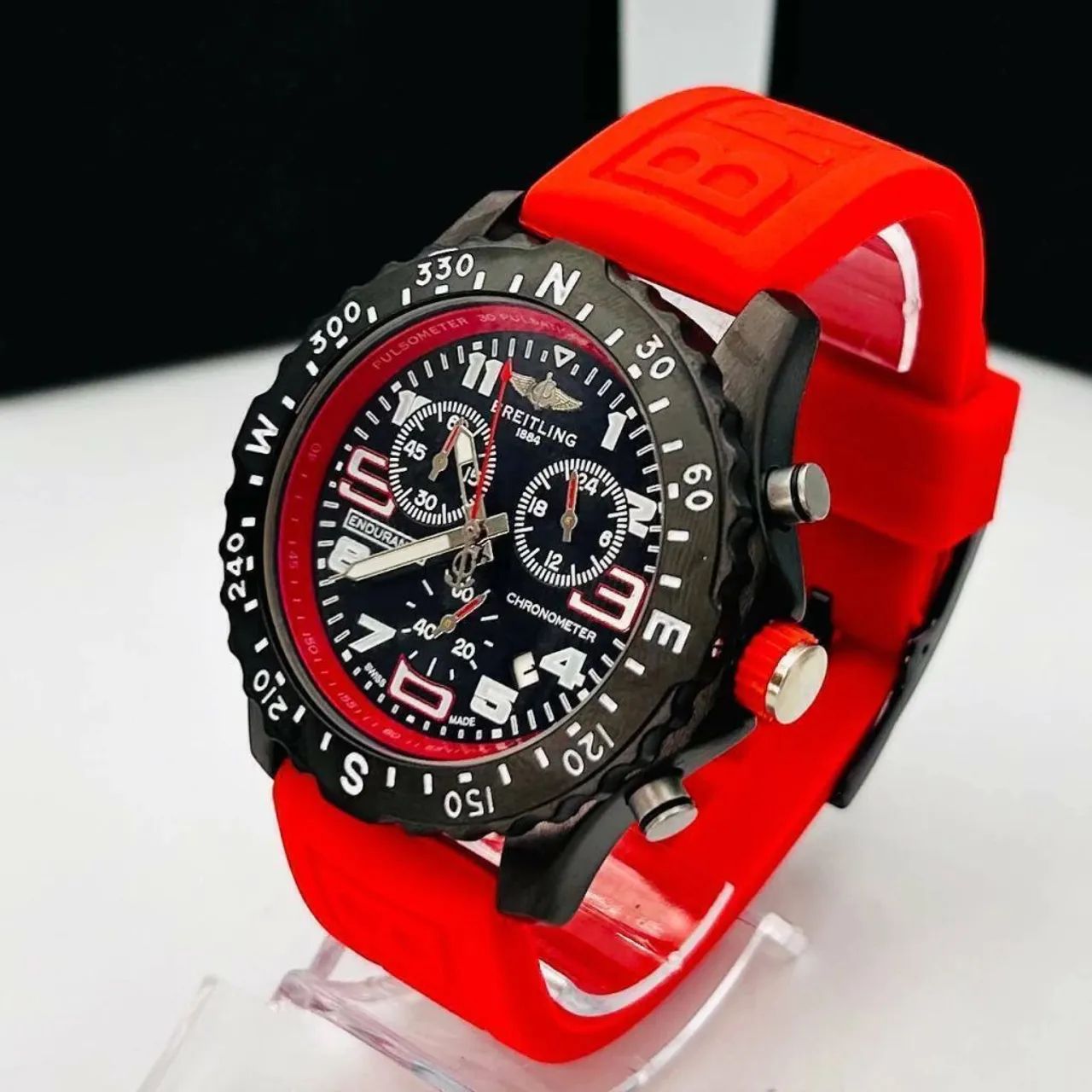 Breitling multifuncional, várias cores disponíveis 