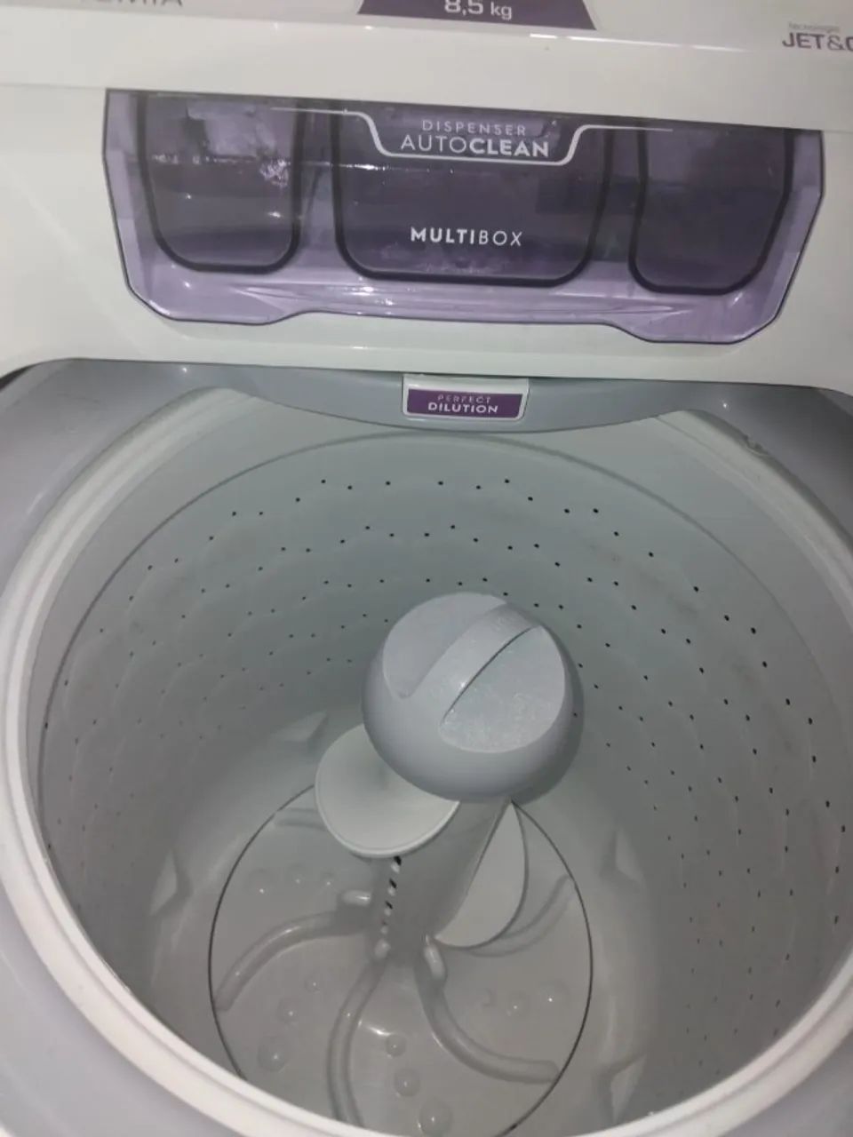 Máquina de Lavar Electrolux 8,5kg Branca Turbo - Foto 2