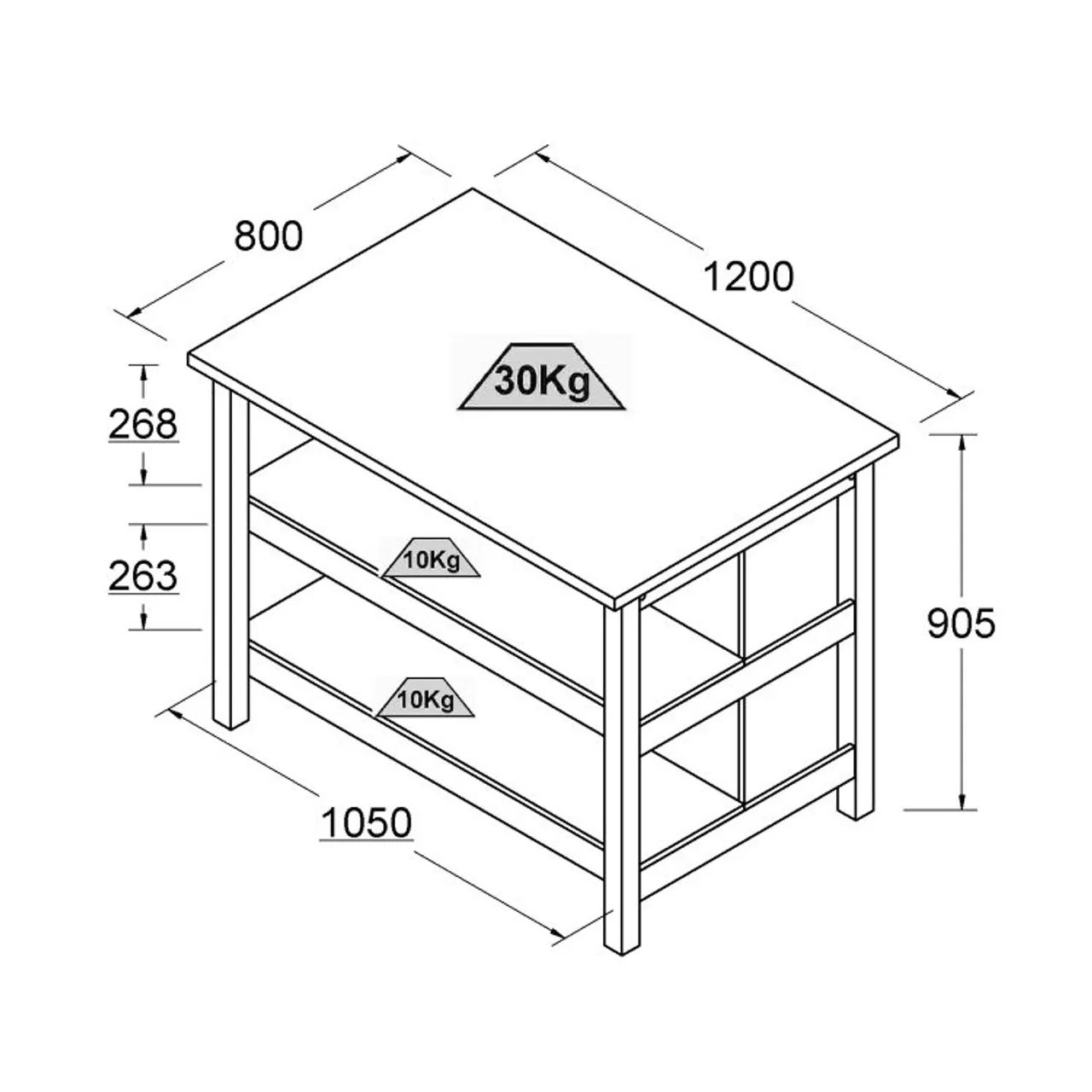 Ilha cozinha / Mesa para ateliê 64296272308482122