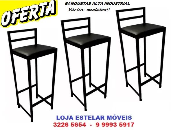 Renove sua cozinha com banquetas lindas e reforçadas! - Foto 5